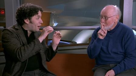Video thumbnail: Great Performances John Williams and Gustavo Dudamel Discuss Film Score