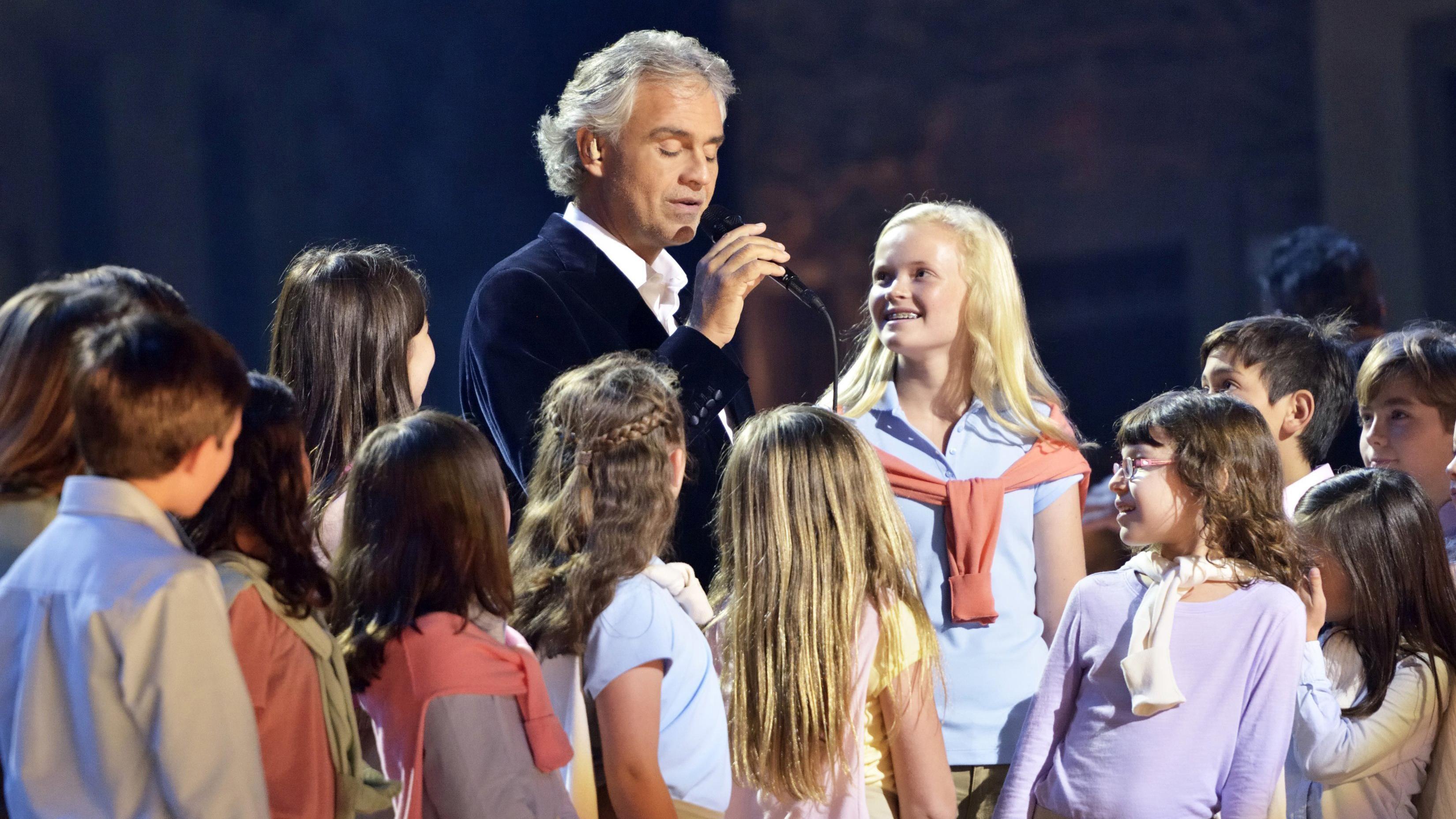 Andrea Bocelli: 'It's beautiful to sing for everybody