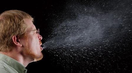 Video thumbnail: Gross Science How Far Do Sneezes and Vomit Travel?