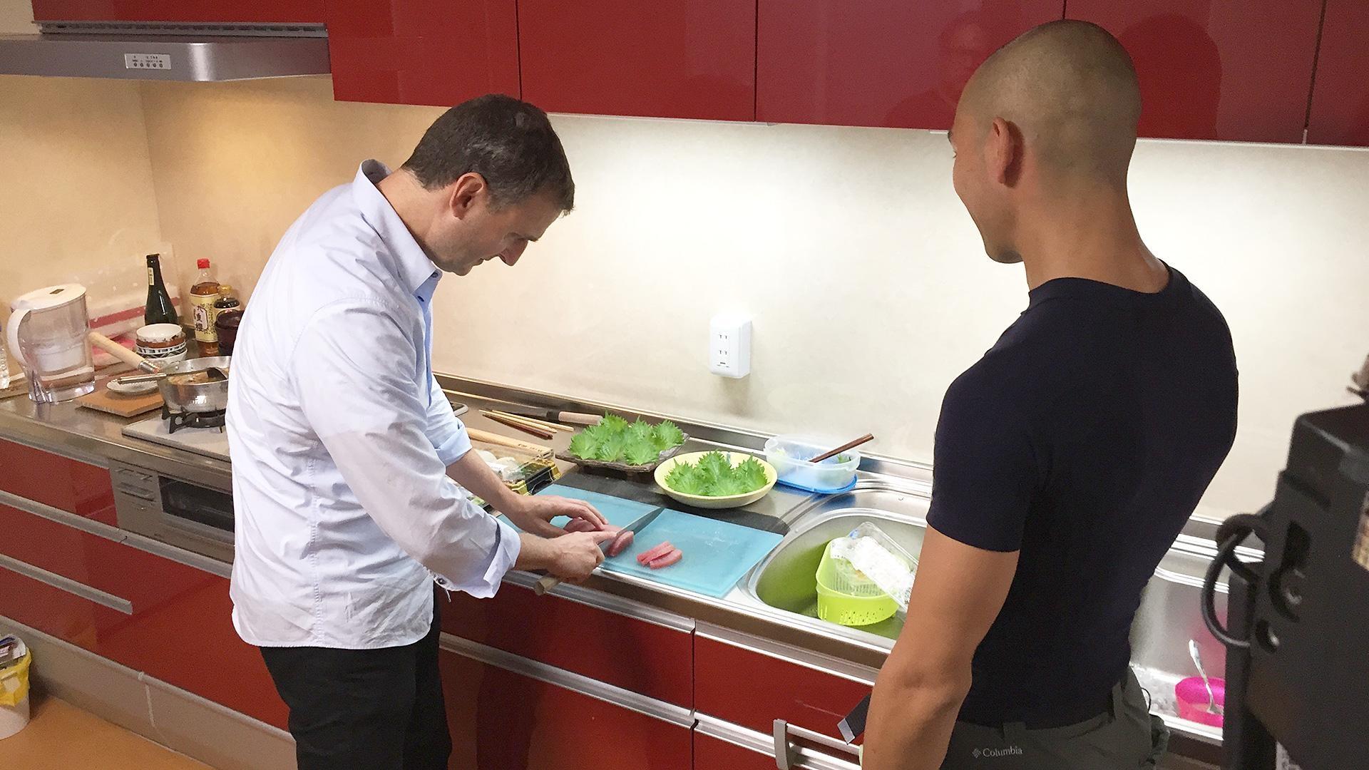 Phil Tries: Making Sashimi