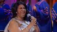Aretha Franklin Performs "Plant My Feet on Higher Ground"