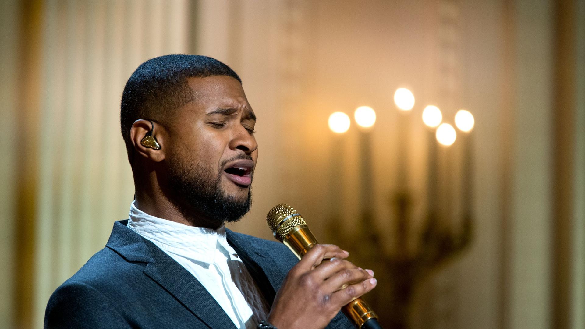 Usher Sings on My Mind" In Performance at The White House