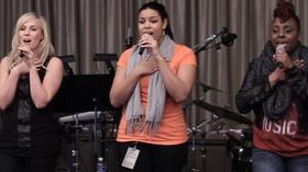 Video thumbnail: In Performance at The White House Backstage with Natasha, Jordin and Ledisi