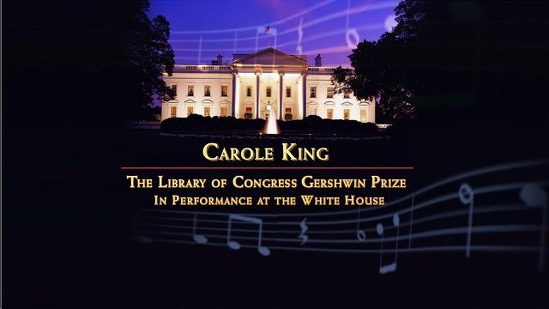 Carole King Library of Congress Gershwin Prize Gershwin Prize ALL ARTS