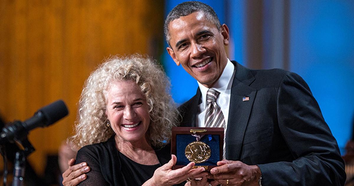 Image result for Carole King at Gershwin awards