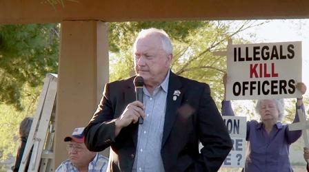 Video thumbnail: Independent Lens The State of Arizona: Russell Pearce Rallies a Crowd