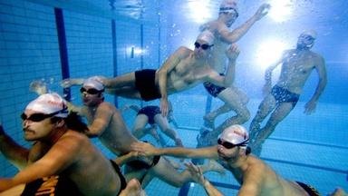 Men Who Swim: Beer Bellies and Wet Suits
