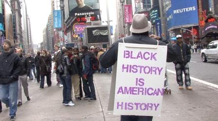 Video thumbnail: Independent Lens More than a Month: Pounding the Pavement for Black History