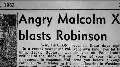 Jackie Robinson and Malcolm X