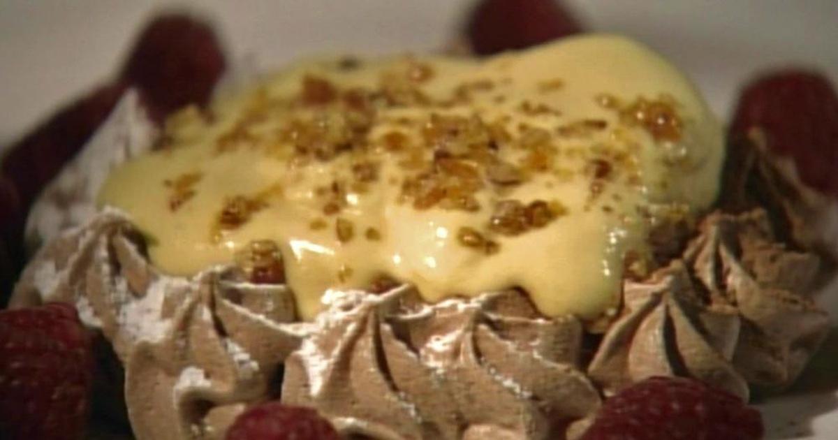 Baking With Julia Meringues and Tropical Fruit Napoleon with