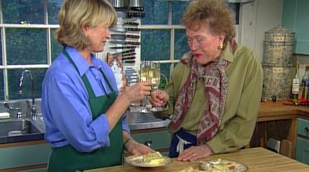 Video thumbnail: Baking With Julia A Three-Tiered Wedding Cake with Martha Stewart, Part 2