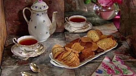 Video thumbnail: Baking With Julia Chocolate Tuiles & Gingersnaps with Gale Gand and David Blom