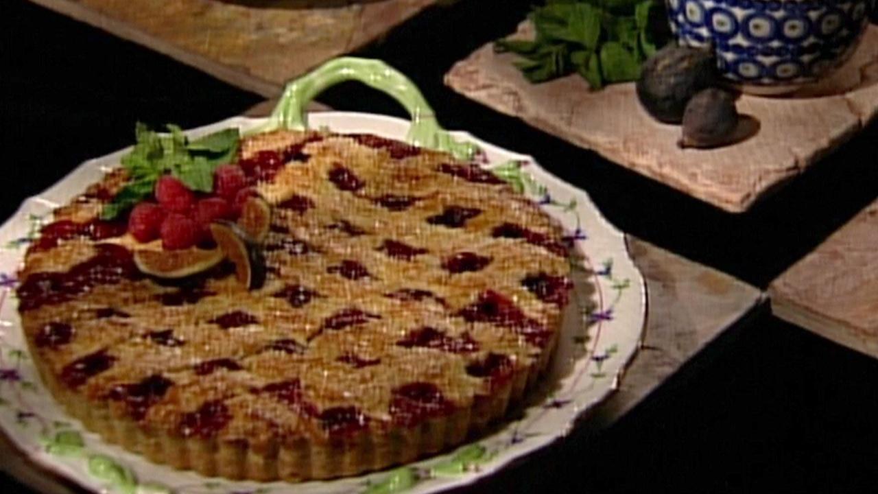 Baking With Julia | Raspberry-Fig Crostata with Flo Braker and Leslie Mackie