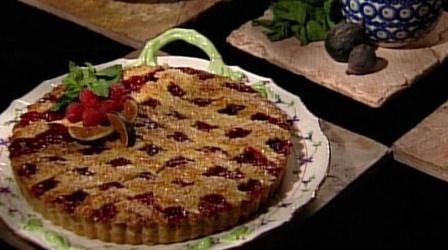 Video thumbnail: Baking With Julia Raspberry-Fig Crostata with Flo Braker and Leslie Mackie