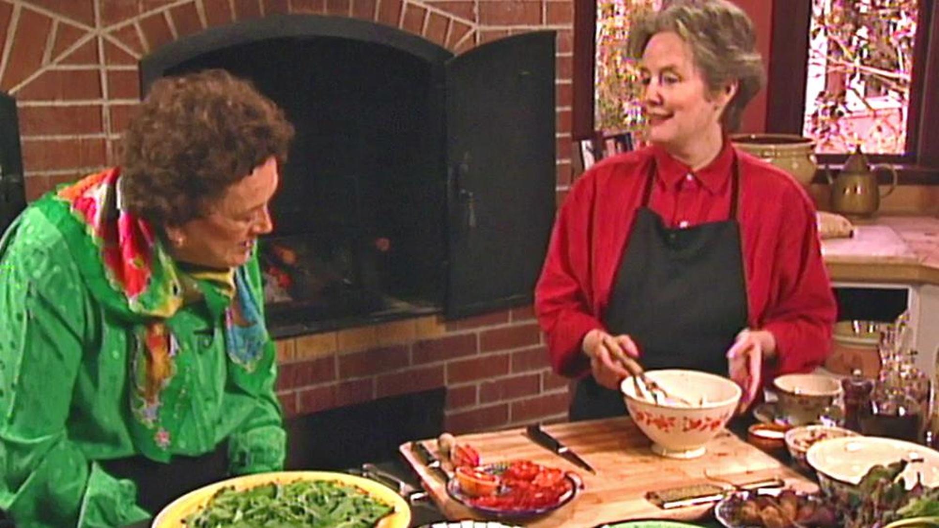 Julia Child Cooking With Master Chefs Rustic breads with Nancy