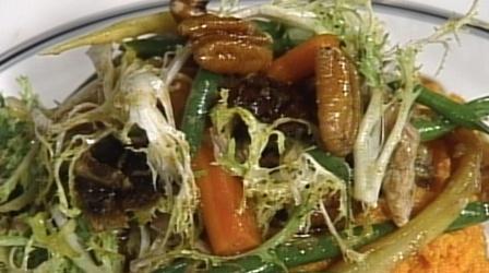 Video thumbnail: In Julia's Kitchen With Master Chefs Molasses-Glazed Duck Salad with Dean Fearing