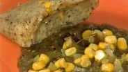 Tamal with Mole Verde with Zarela Martinez