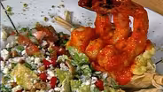 Mansion Shrimp Diablo with Caesar Salad with Dean Fearing