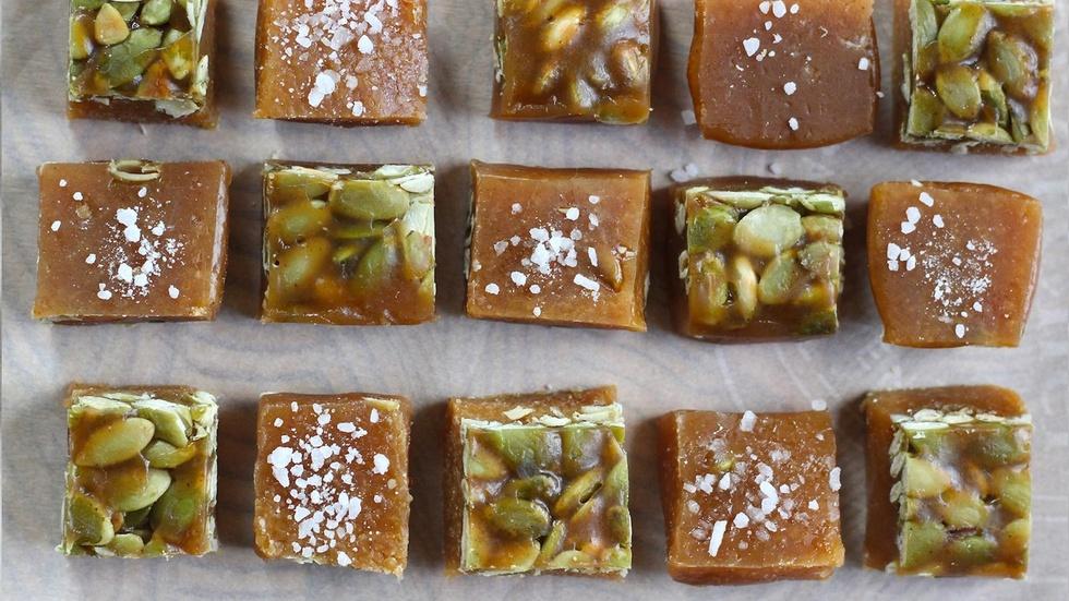 Salted Pumpkin Caramels image