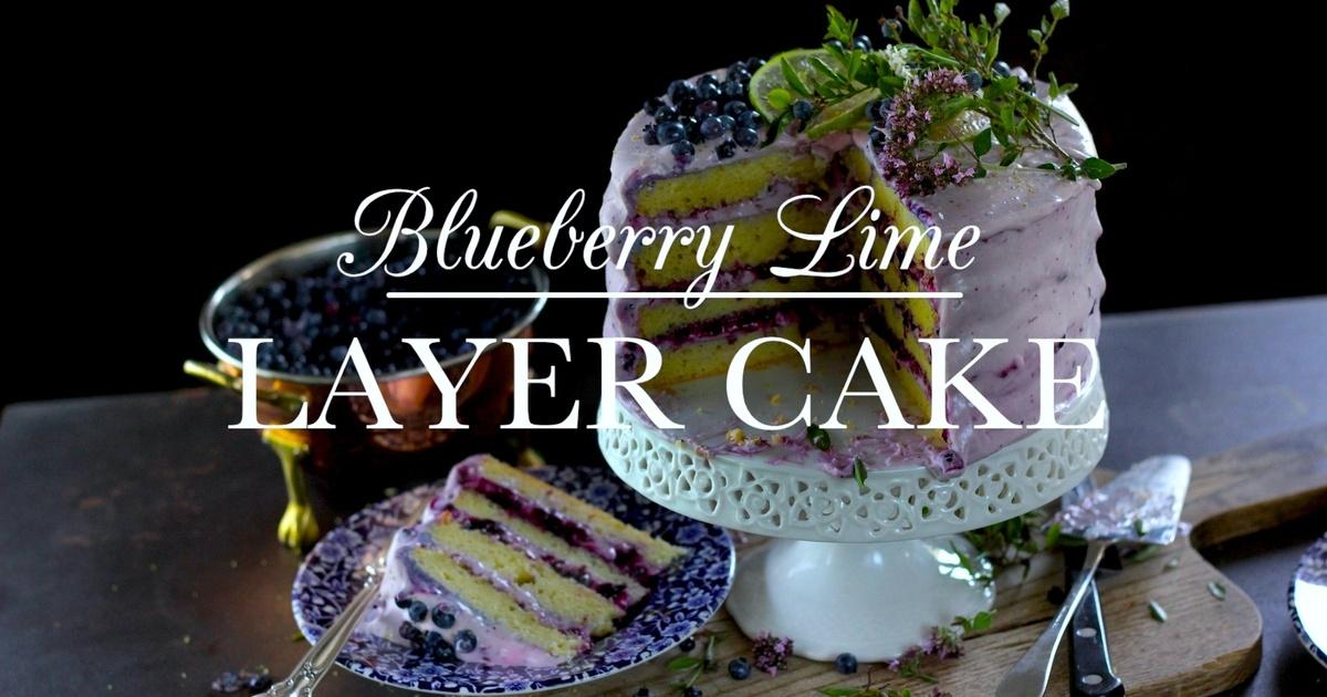 Kitchen Blueberry Lime Layer Cake Season 2 Episode 2 PBS