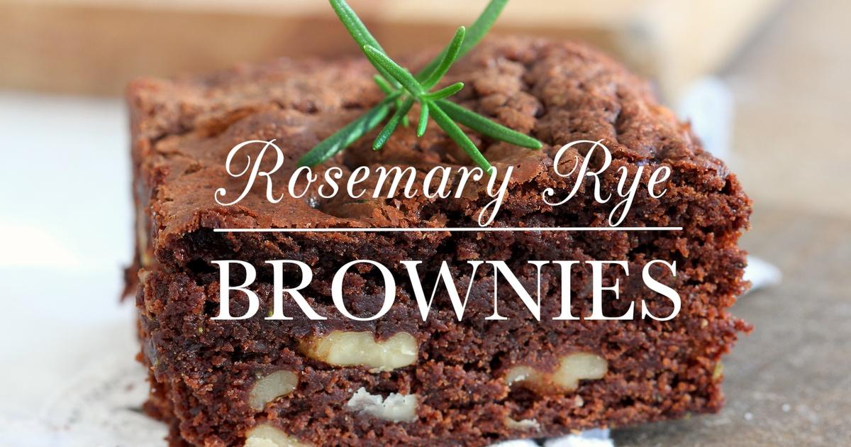 Kitchen Rosemary Rye Brownies Season 2 Episode 8 PBS