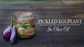 Video thumbnail: Kitchen Vignettes Pickled Eggplant