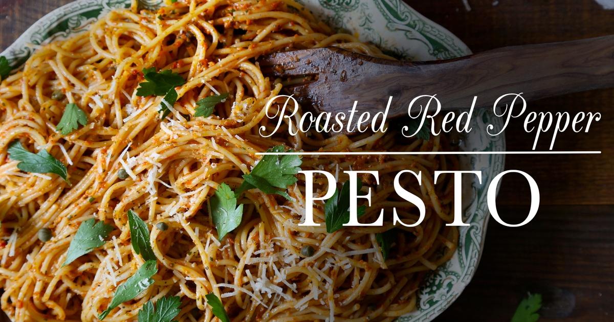 Kitchen Roasted Red Pepper Pesto Season 3 Episode 3 PBS