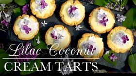 Video thumbnail: Kitchen Vignettes Lilac Coconut Cream Tarts