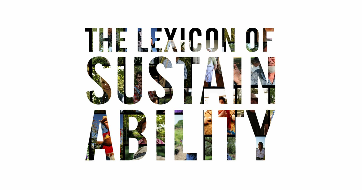 The Lexicon Of Sustainability What Is The Lexicon Of Sustainability