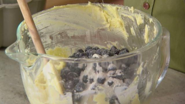 Martha Bakes | How to Suspend Blueberries in Batter