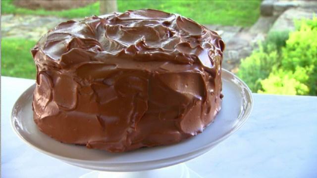 Martha Stewart's Mile High Salted-Caramel Chocolate Cake Recipe