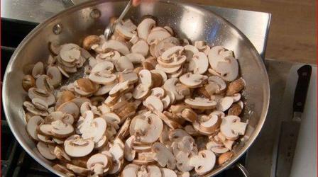 Preparing Mushrooms for Soup