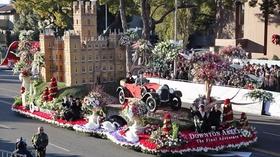 Video thumbnail: Downton Abbey The Downton Abbey Float: On the Rose Parade Route