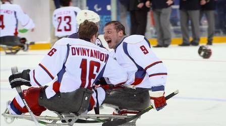 Video thumbnail: Medal Quest Ice Warriors: USA Sled Hockey Preview