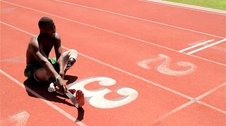 Video thumbnail: Medal Quest Blake Leeper:  “I really wanted to get faster.”