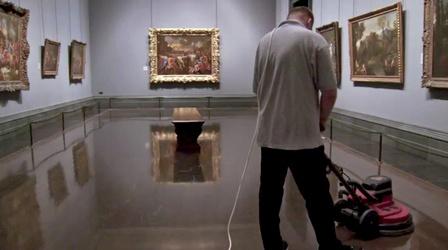 Cleaning the National Gallery