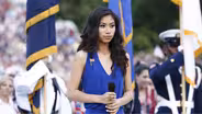 Jessica Sanchez Sings the National Anthem