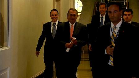 Video thumbnail: PBS NewsHour Obama ‘receptive’ to GOP framework for solving budget issue