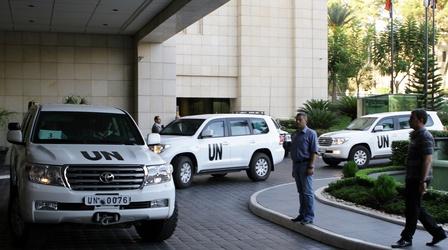 Video thumbnail: PBS NewsHour Will Peace Prize announcement affect Syria?