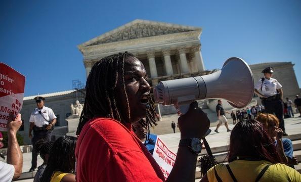 Prohibiting affirmative action violates equal protection?