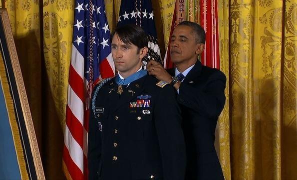 Afghan war hero awarded Medal of Honor for brave actions