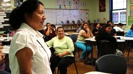 Video thumbnail: PBS NewsHour Parents study how to improve college prospects for kids