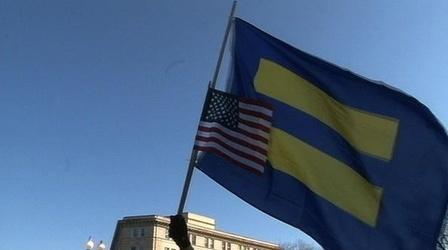 Video thumbnail: PBS NewsHour Employment Non-Discrimination Act support in GOP