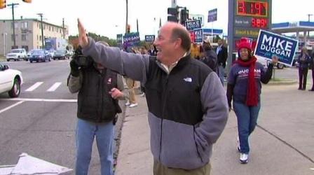 Video thumbnail: PBS NewsHour Urban politics shift with fresh faces elected mayors