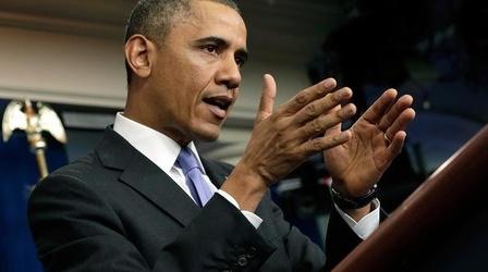 Video thumbnail: PBS NewsHour Obama to allow Americans to extend canceled health plans
