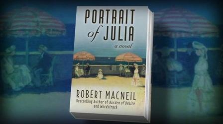 Video thumbnail: PBS NewsHour For 'Portrait of Julia,' Robert MacNeil paints art-full tale