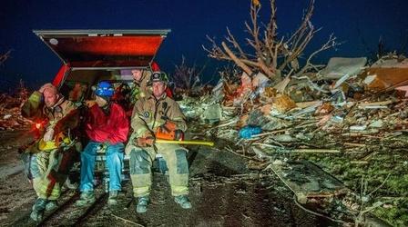 Video thumbnail: PBS NewsHour Timing of strong storms in the Midwest is 'very unusual'