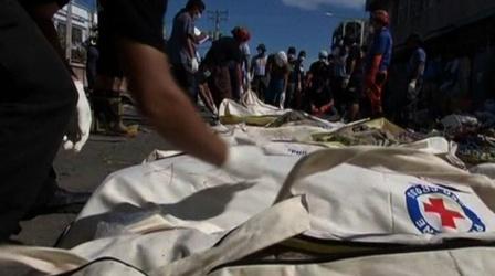 Video thumbnail: PBS NewsHour Aid reaches remote parts of Philippines but challenges ahead