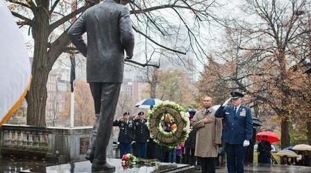 Video thumbnail: PBS NewsHour JFK's life, legacy honored on 50th anniversary of his death