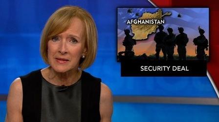 Video thumbnail: PBS NewsHour News Wrap: U.S. steps up pressure for Afghan security deal